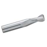 GARR Tool™ 220R Standard Length Carbide End Mill, 2 Flute Corner Radius, 3/16 in x 2 in, Bright redirect to product page